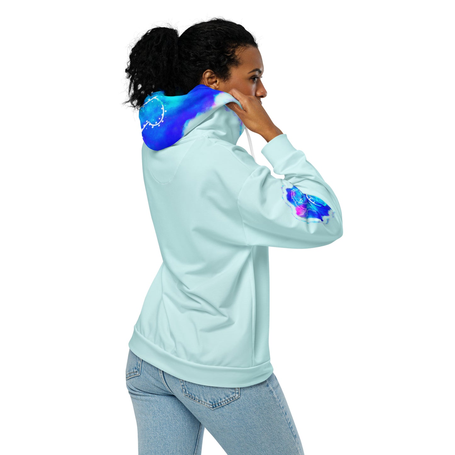 Unisex zip hoodie