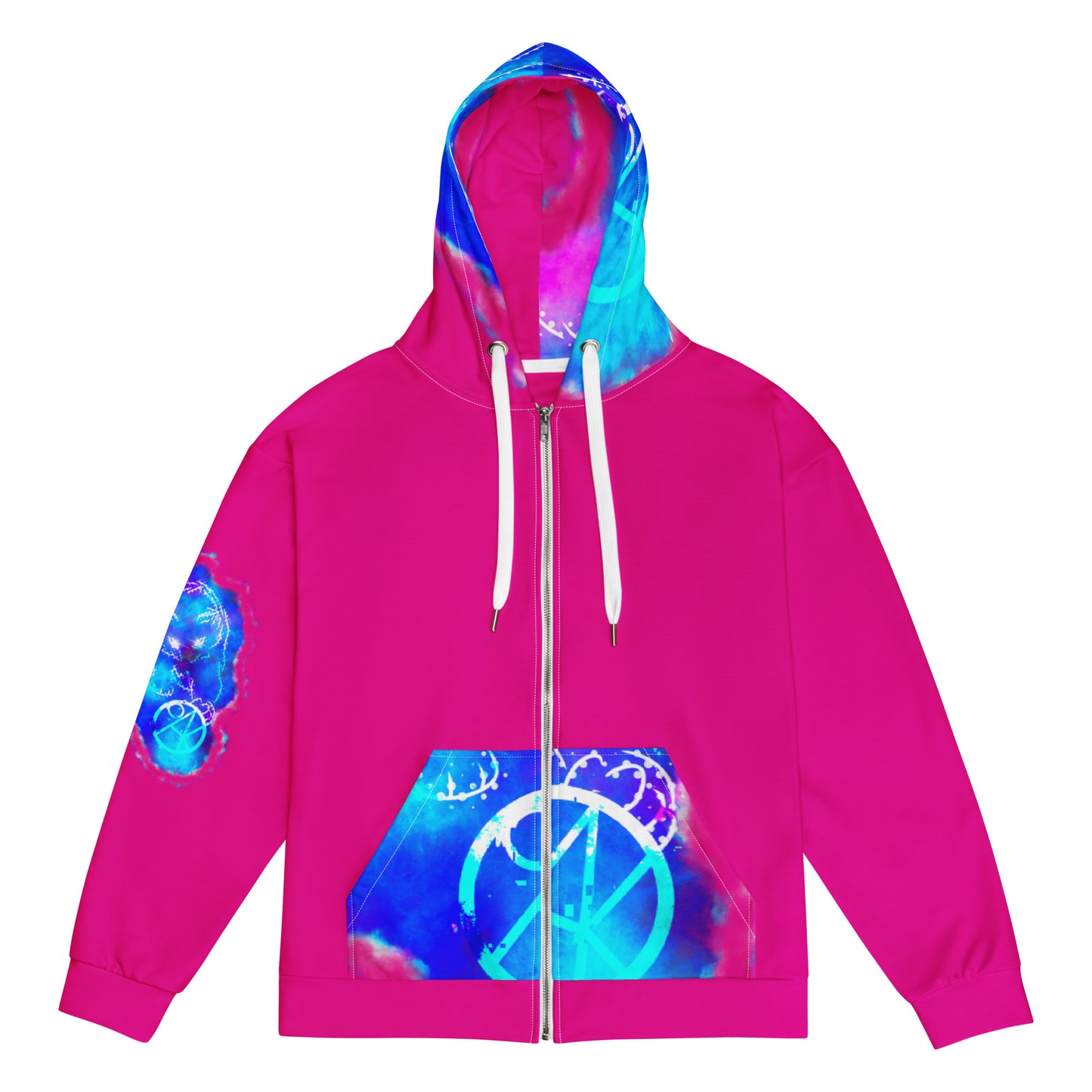 Unisex zip hoodie