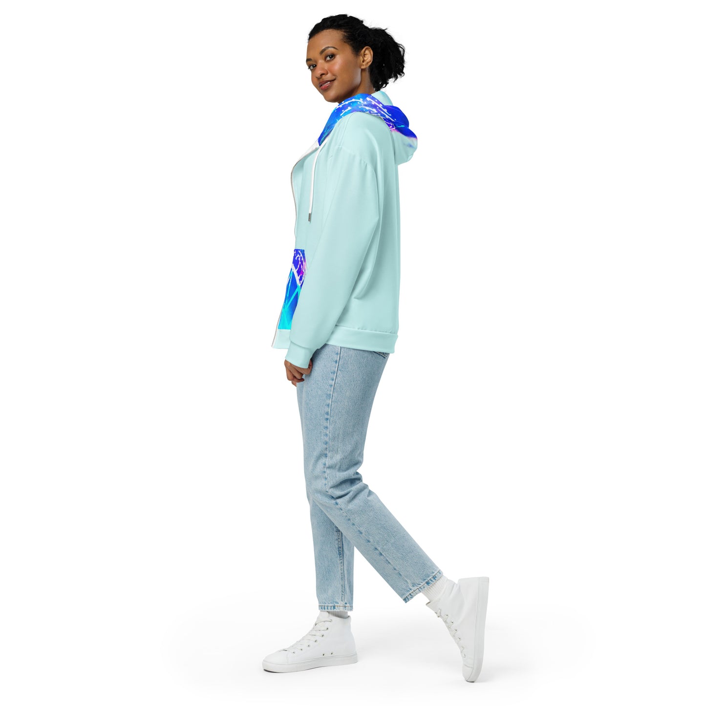 Unisex zip hoodie