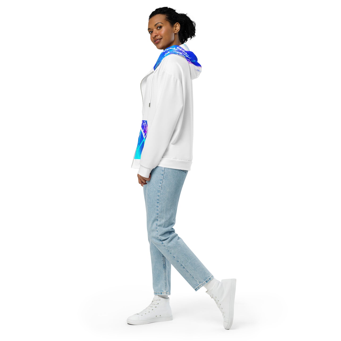 Unisex zip hoodie