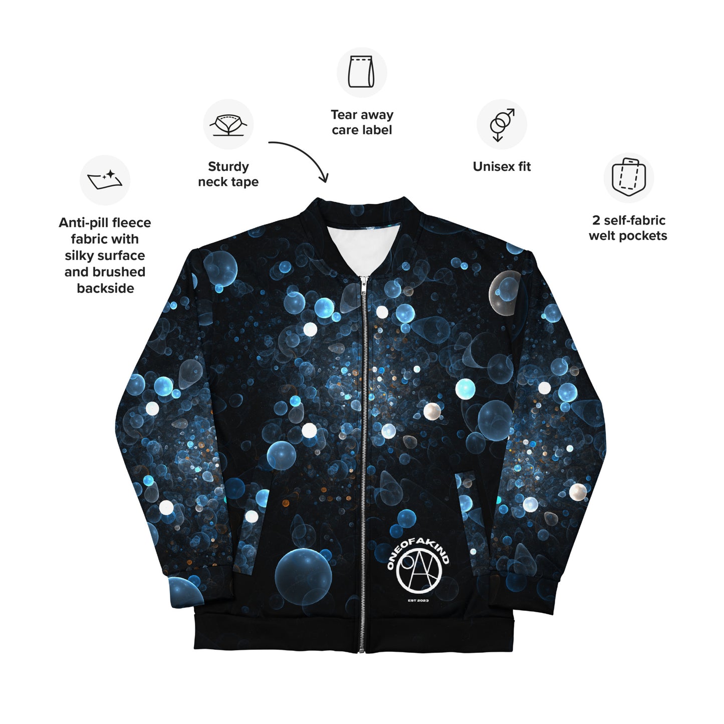 Unisex Bomber Jacket