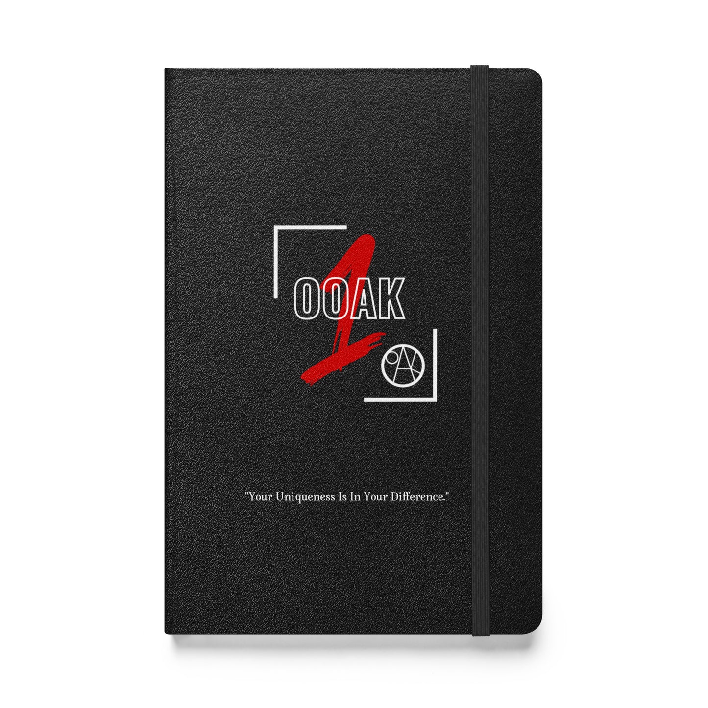 Hardcover bound notebook