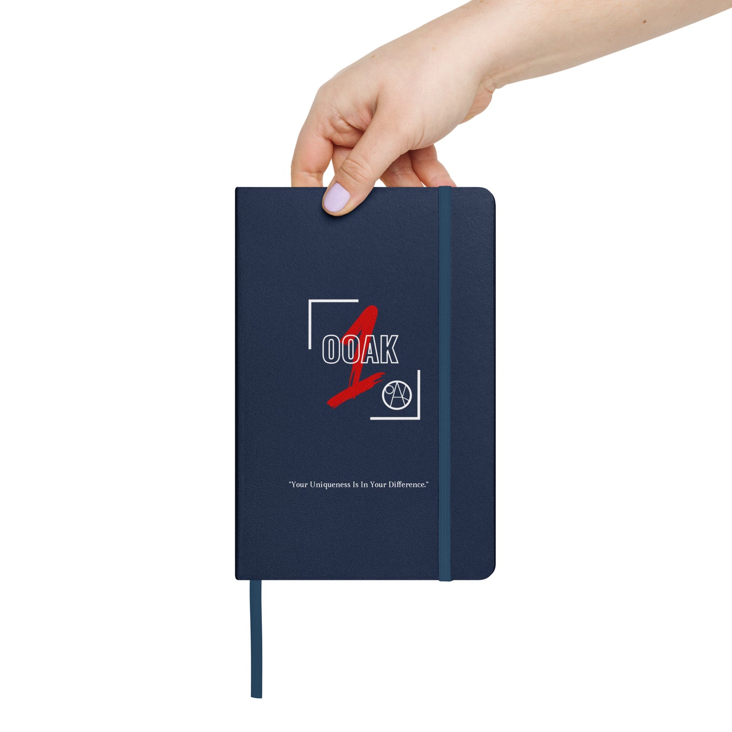 Hardcover bound notebook