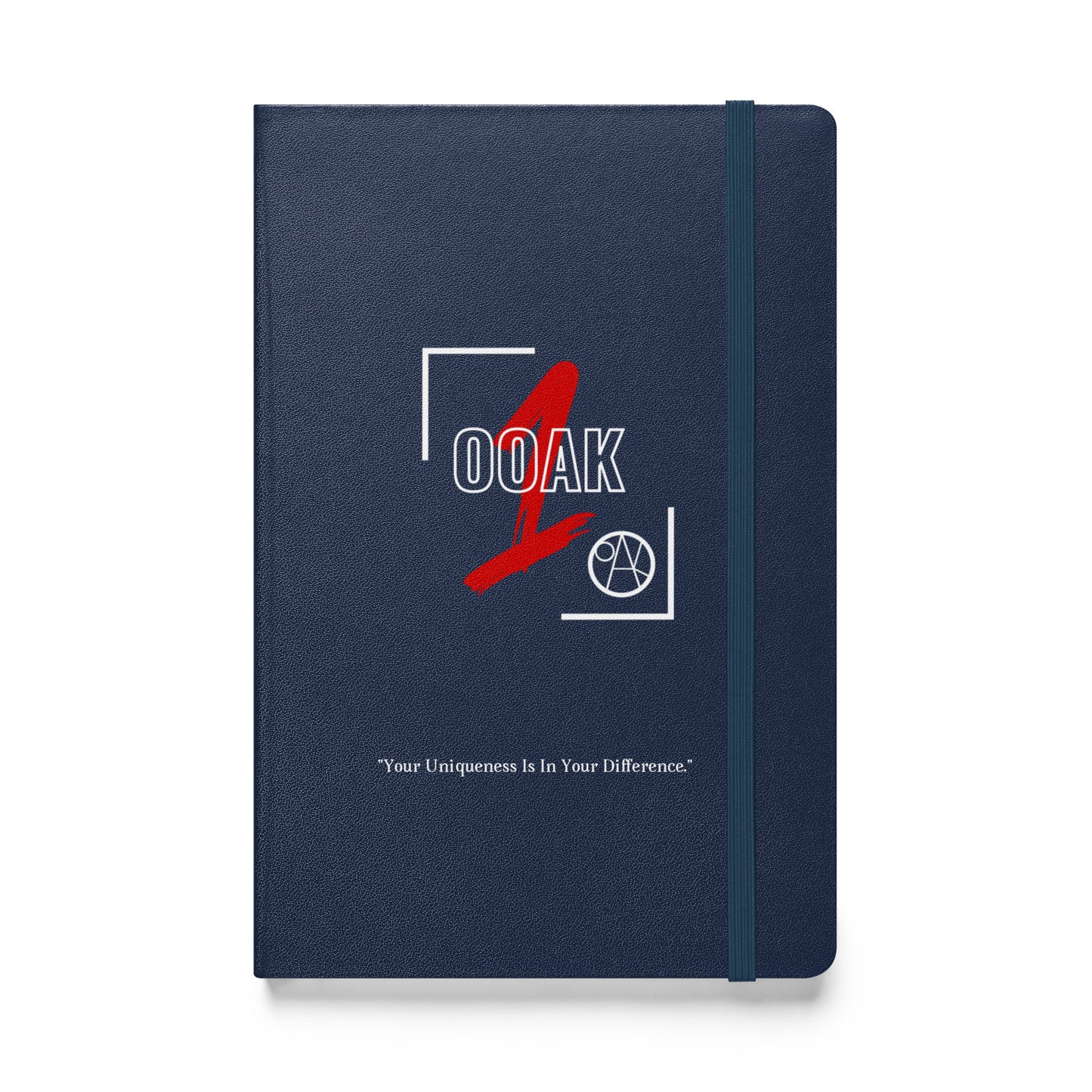 Hardcover bound notebook
