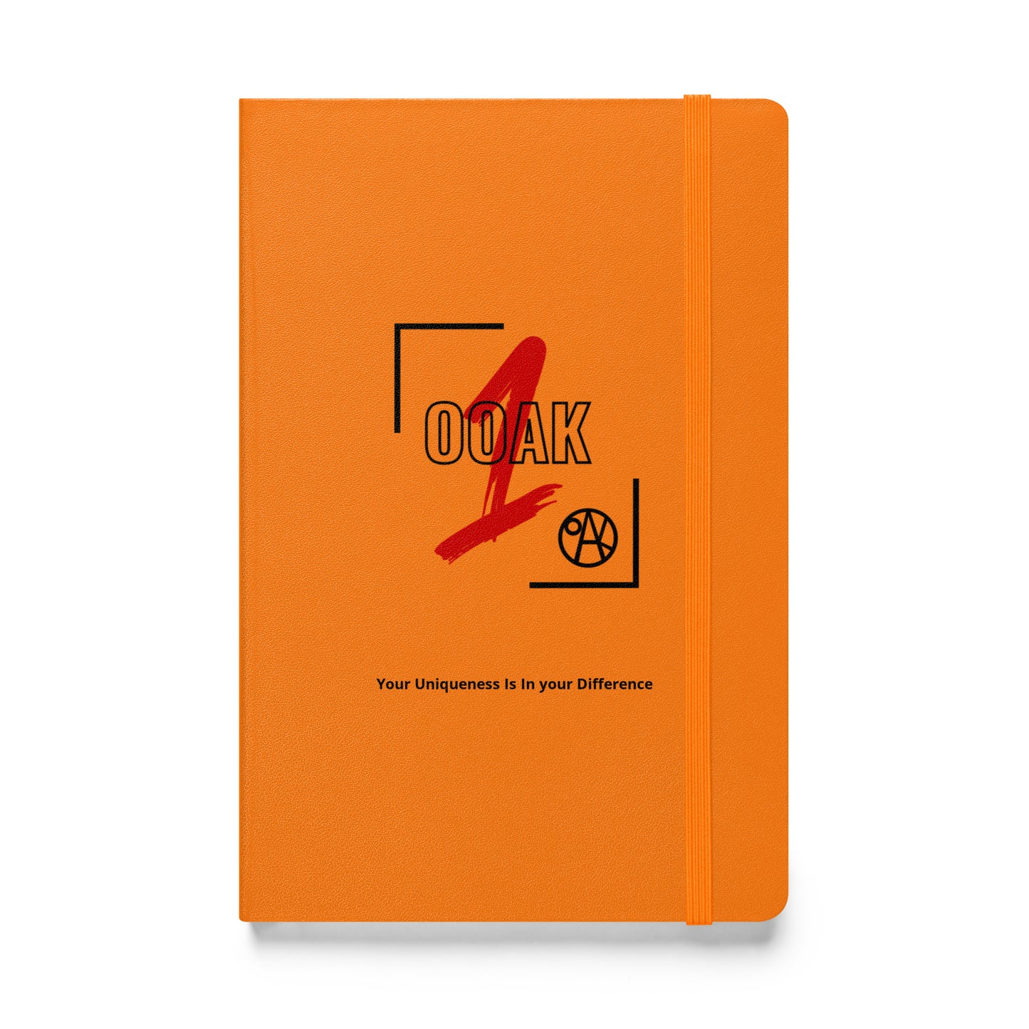 Hardcover bound notebook