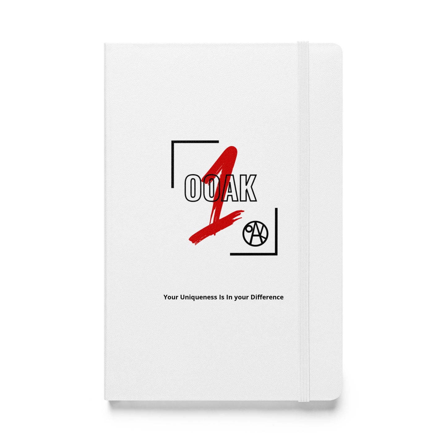 Hardcover bound notebook