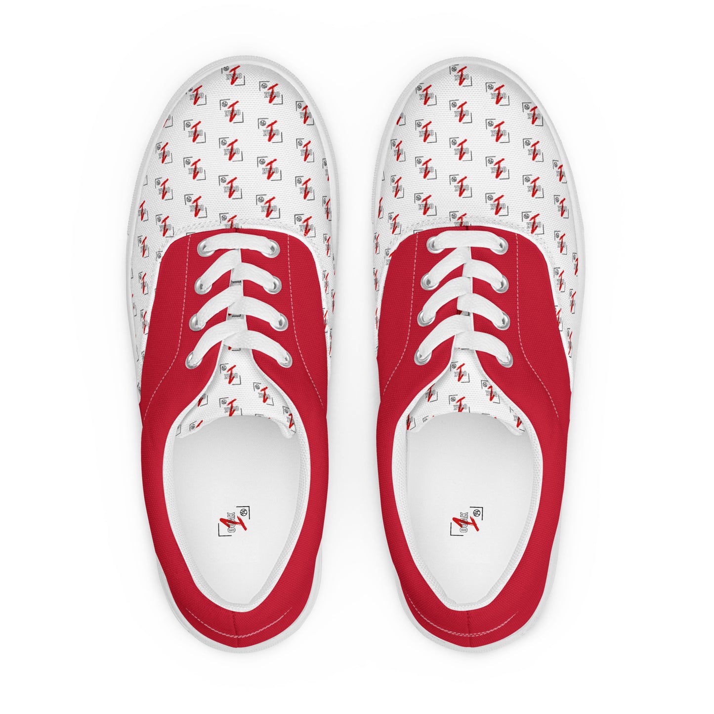 Men’s lace-up canvas shoes