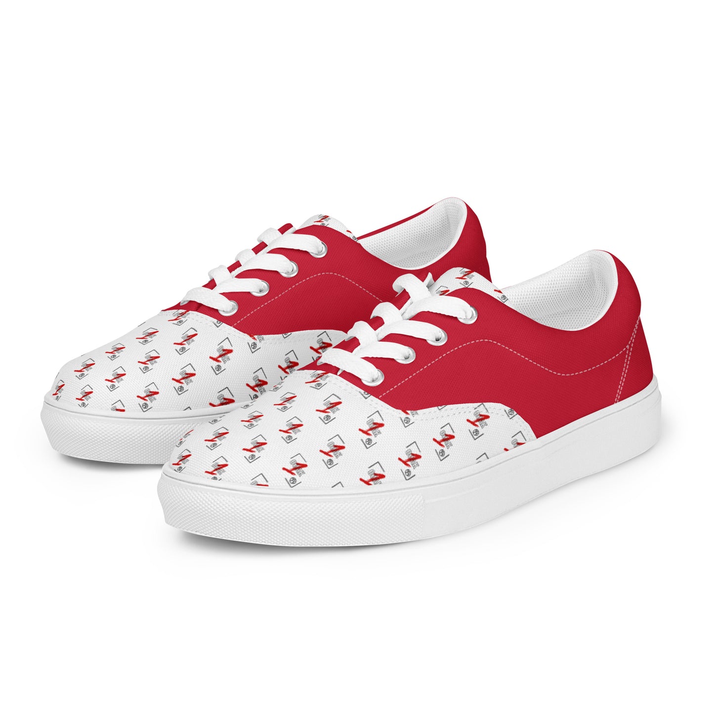 Men’s lace-up canvas shoes
