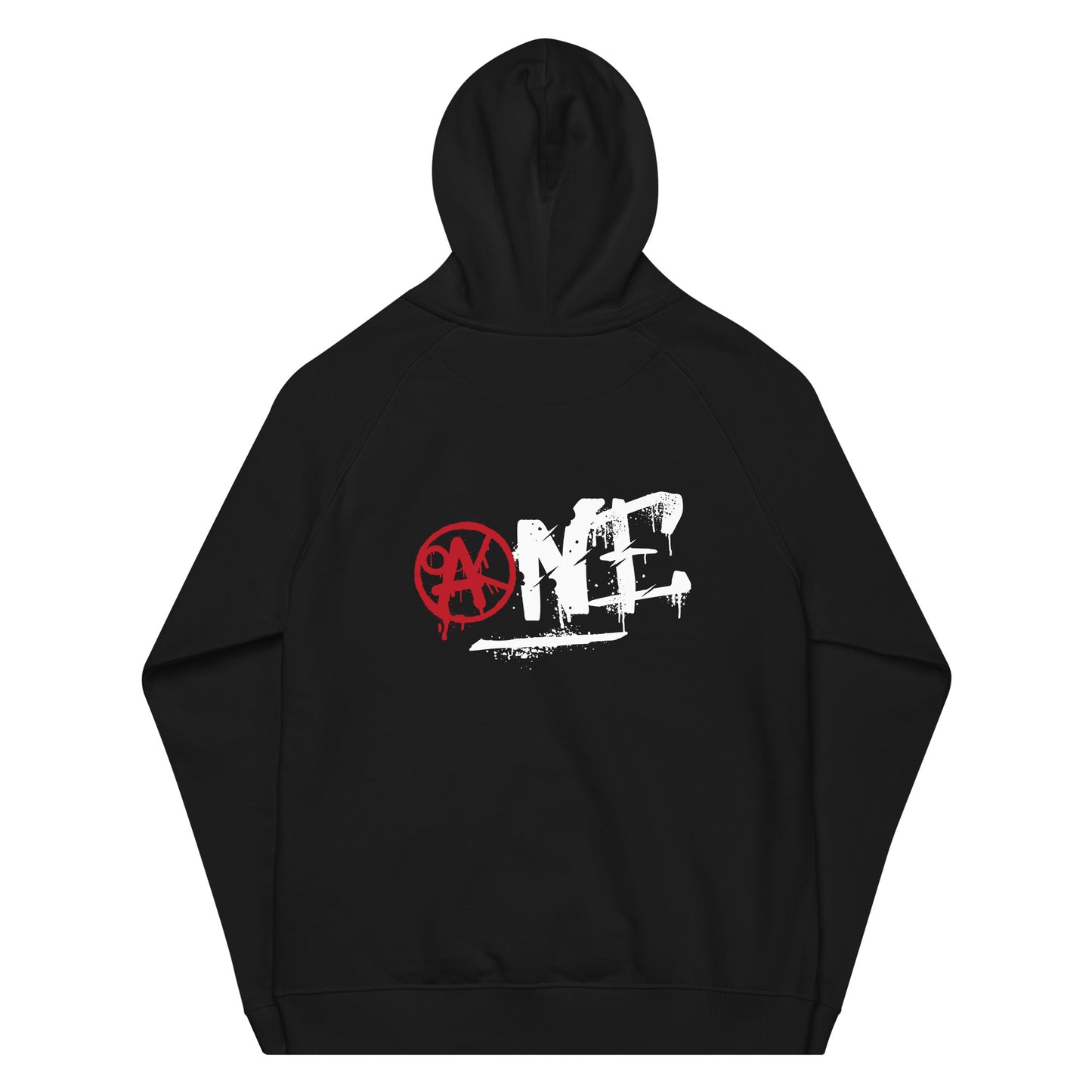 Unisex eco raglan hoodie