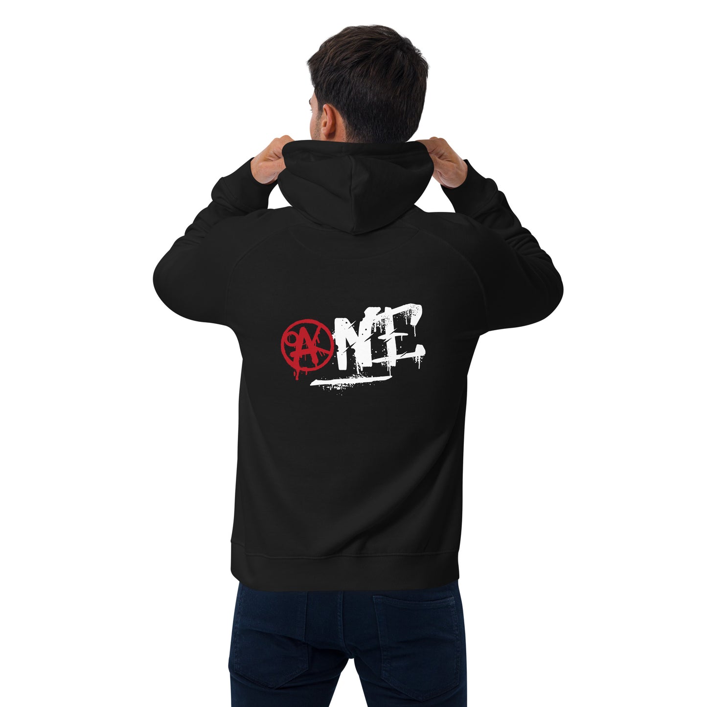 Unisex eco raglan hoodie