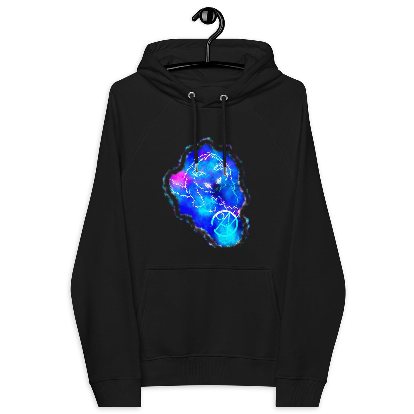 Unisex eco raglan hoodie