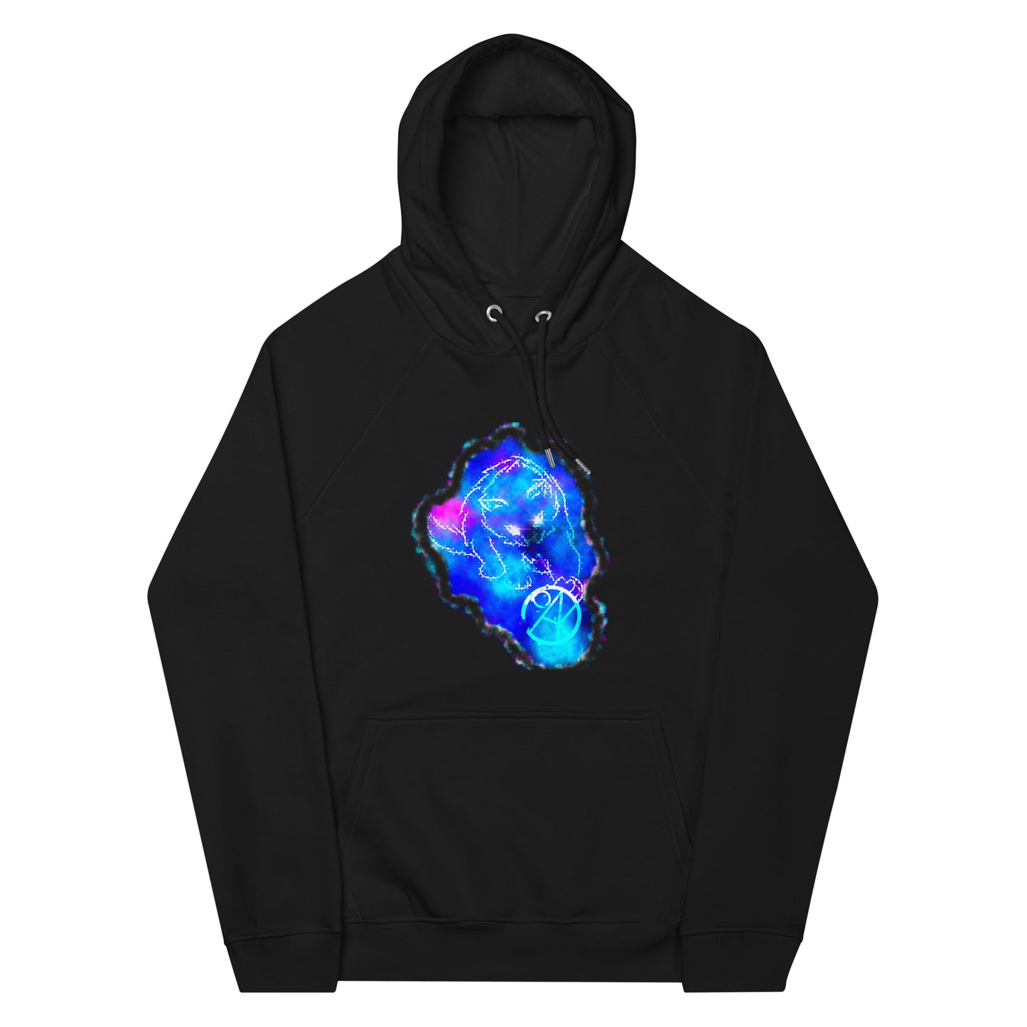 Unisex eco raglan hoodie