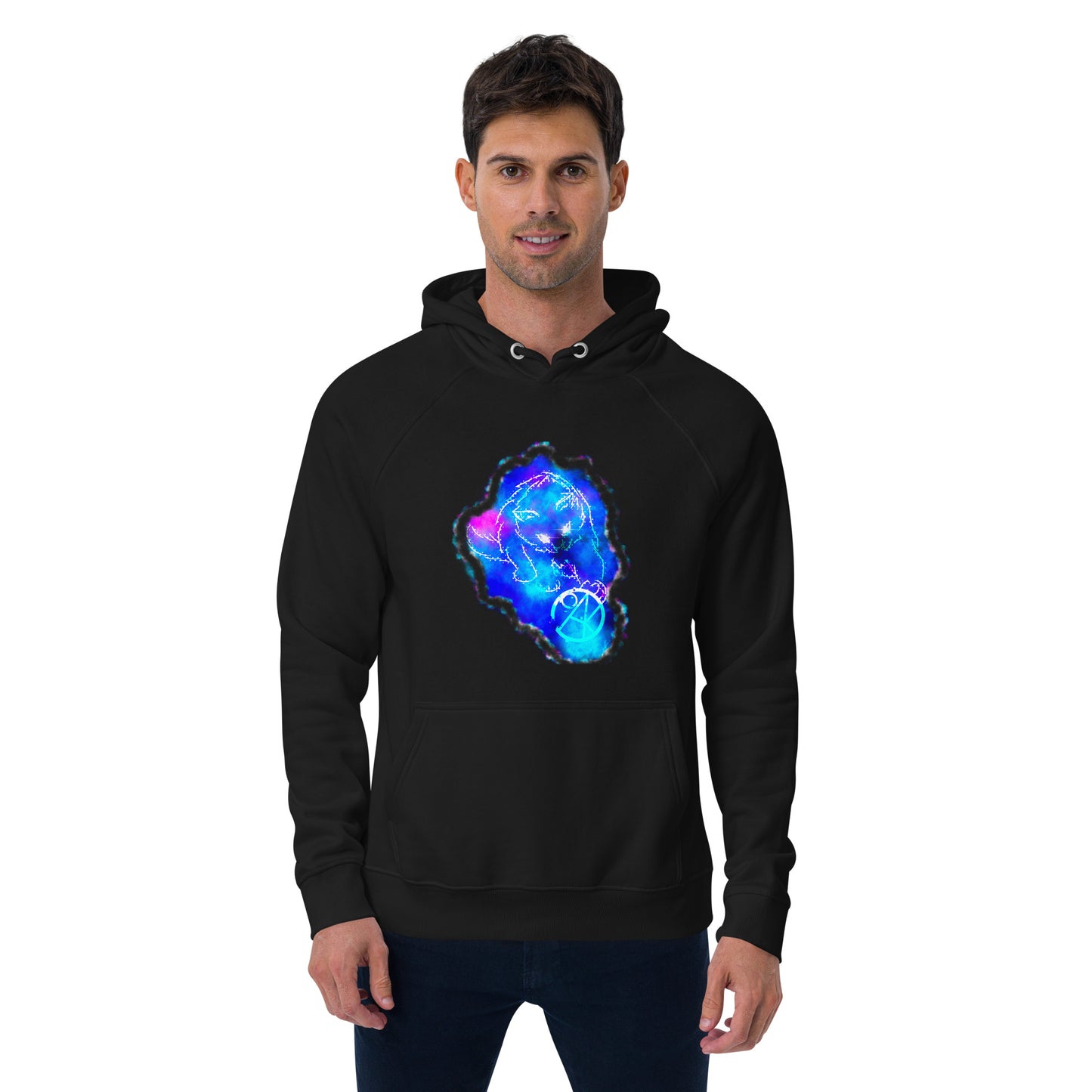 Unisex eco raglan hoodie