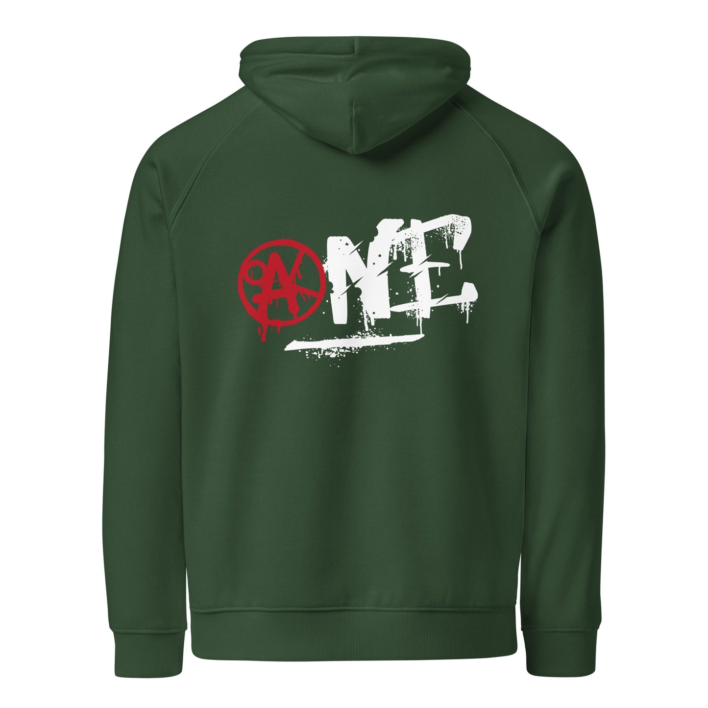 Unisex eco raglan hoodie