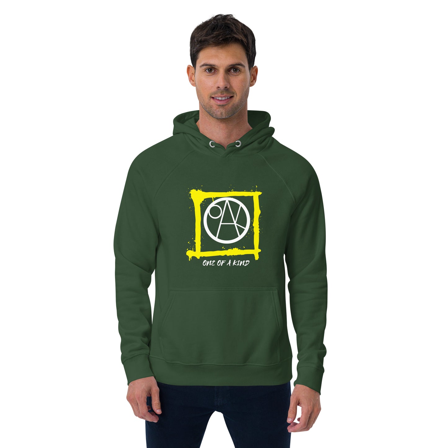 Unisex eco raglan hoodie