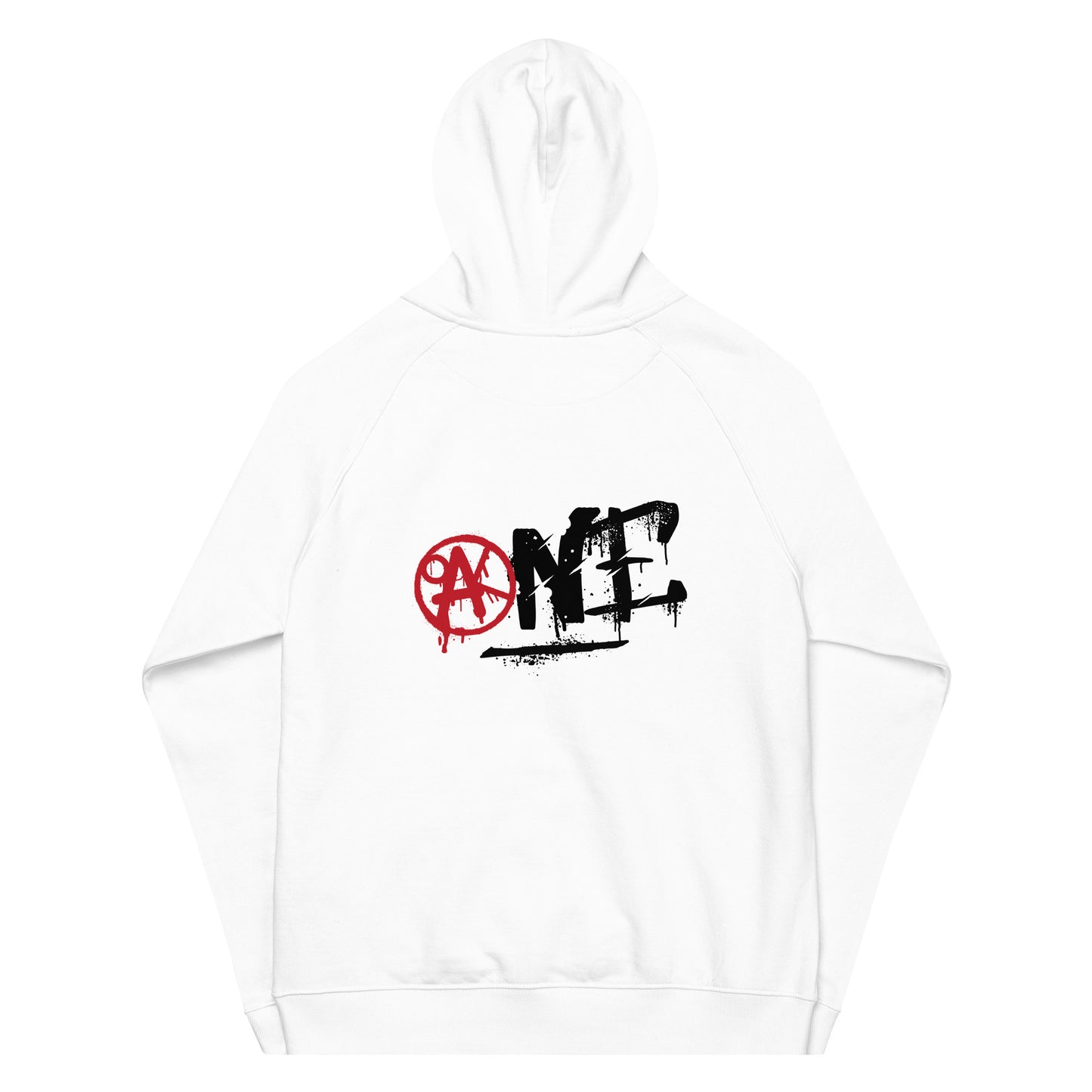 Unisex eco raglan hoodie