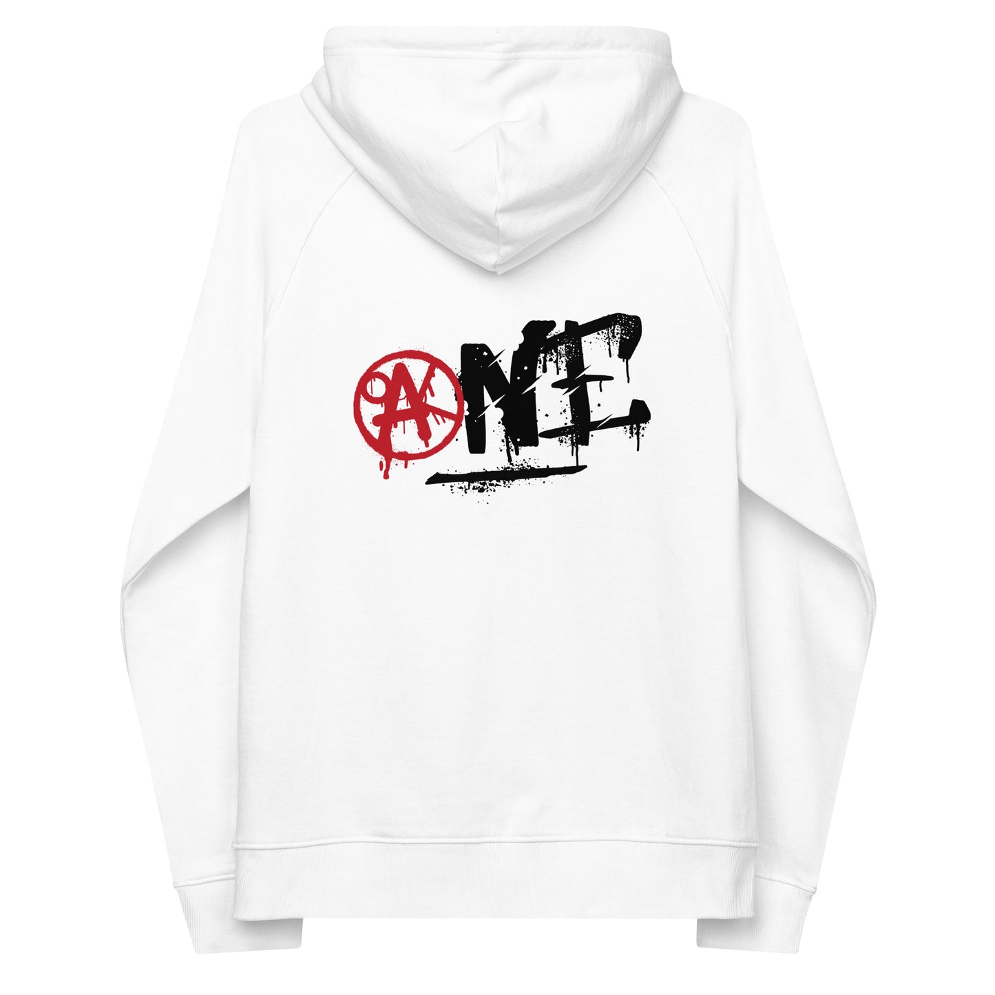 Unisex eco raglan hoodie