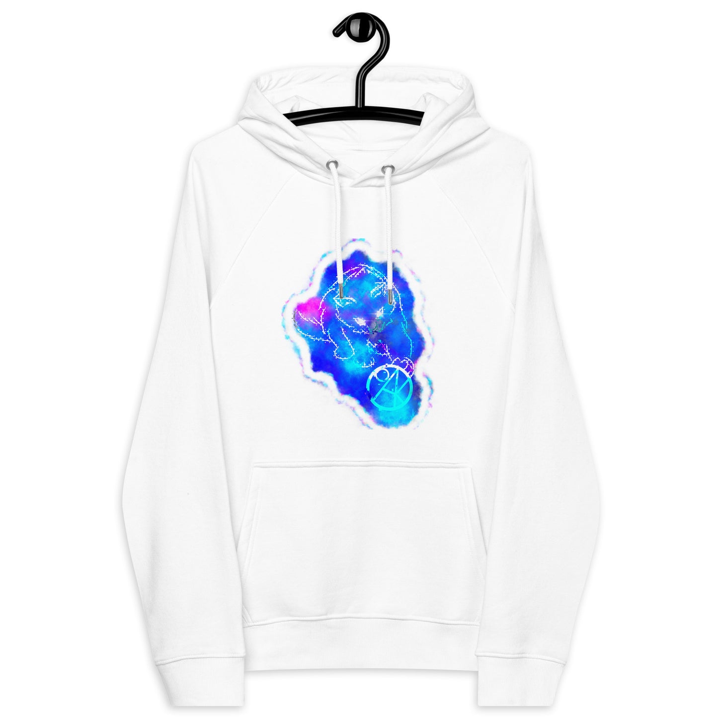 Unisex eco raglan hoodie