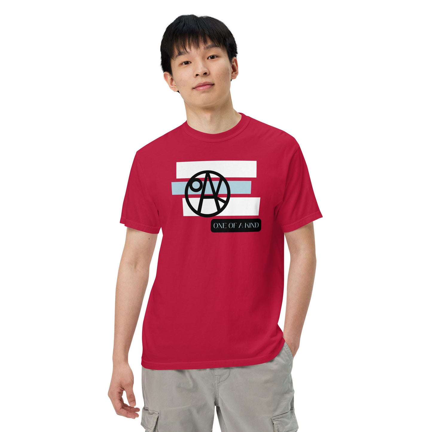 Unisex garment-dyed heavyweight t-shirt