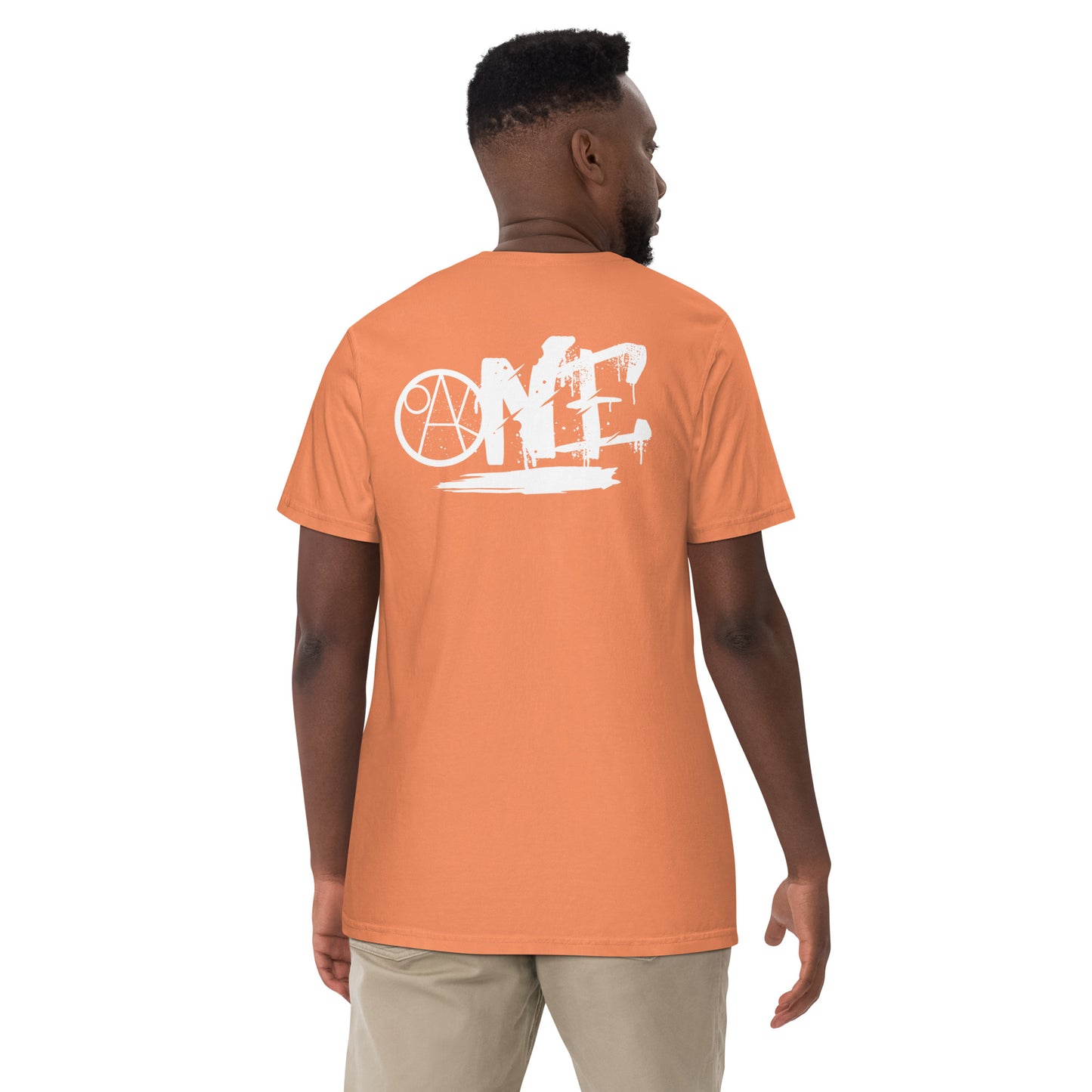 Unisex garment-dyed heavyweight t-shirt
