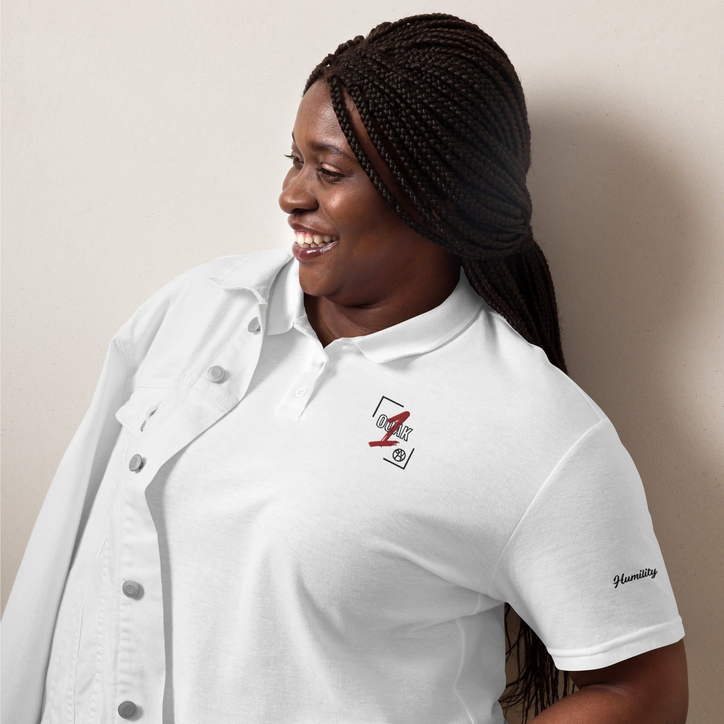 Women’s pique polo shirt
