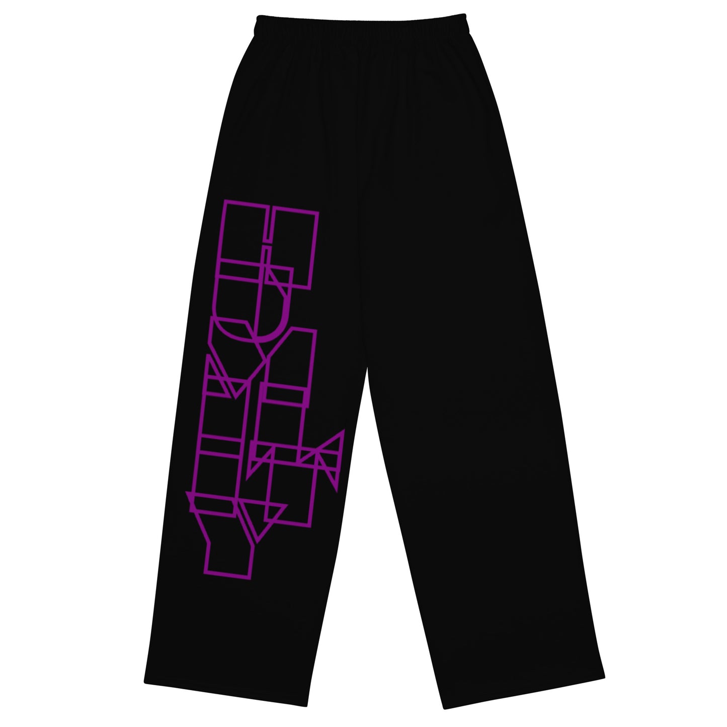 All-over print unisex wide-leg pants
