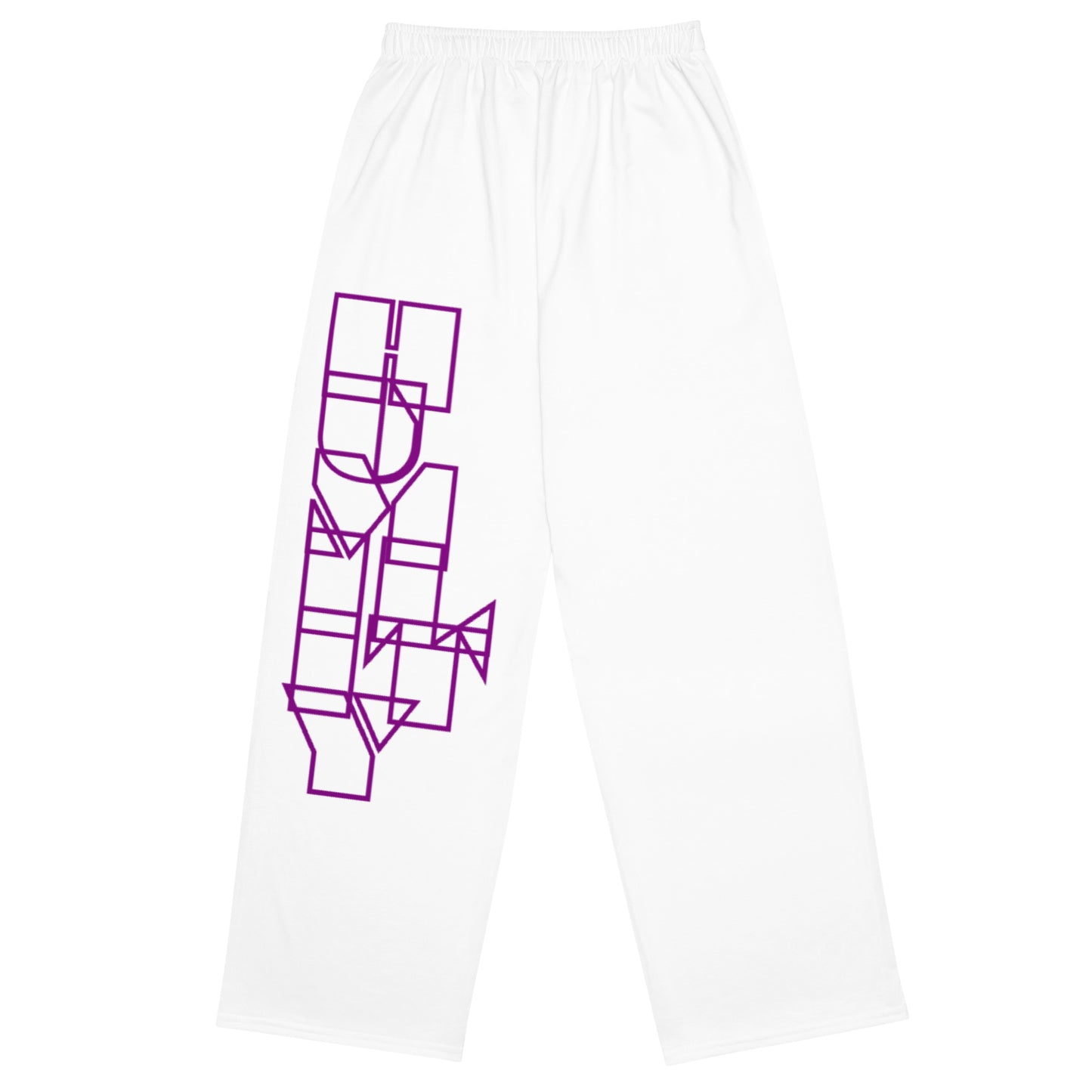 All-over print unisex wide-leg pants