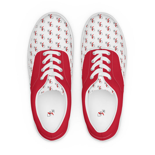 Men’s lace-up canvas shoes